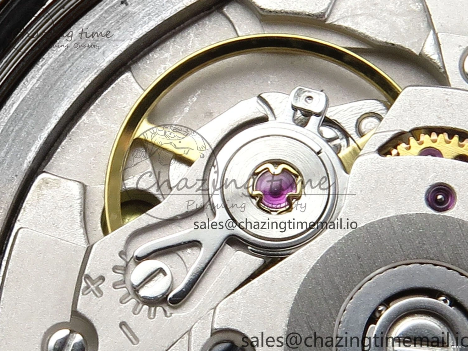 MiroTime 0404 Day Date 36 YG 128236 KF 1:1 Best Edition Ice Blue Crystal Dial on President Bracelet A2836 (Gain Weight) Modern 500